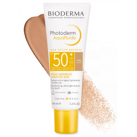 BIODERMA PHOTODERM SPF 50 AQUAFLUIDE CIEMNY ULTRALEKKI FLUID 40 ML